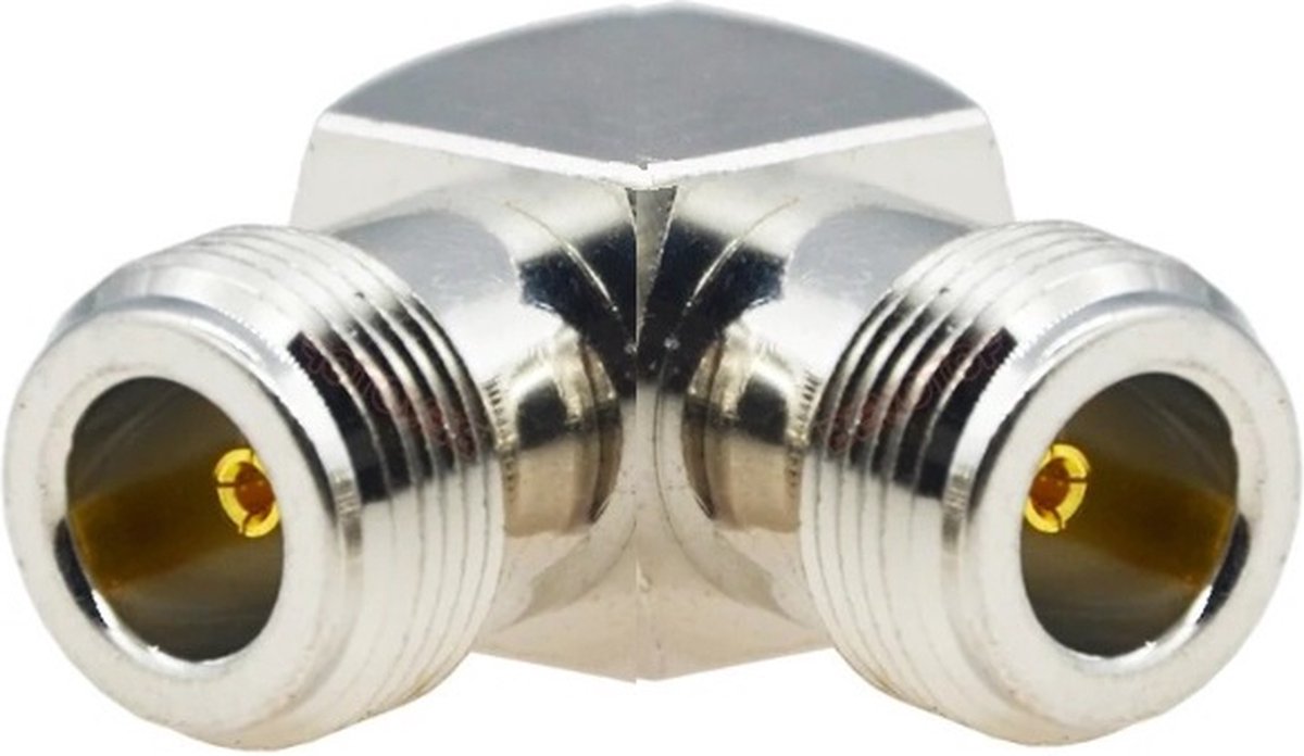 N (v) - N (v) haakse adapter - 50 Ohm