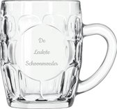 Gegraveerde Bierpul 55cl De Leukste Schoonmoeder