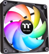 Thermaltake CL-F149-PL12SW-A PC-ventilator Zwart, Transparant, RGB (b x h x d) 120 x 120 x 25 mm