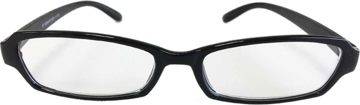 HIP Leesbril zwart +2.0
