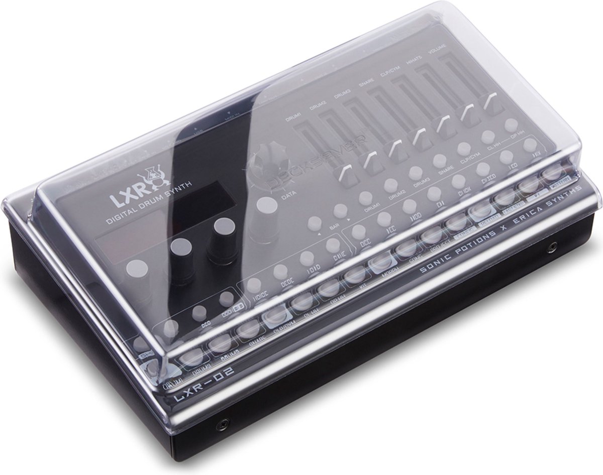 Decksaver Erica Synths DB-01 & LXR-02 Cover - Cover voor keyboards
