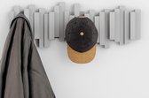 kapstok,mobiel Kledingrek,voor kleding,jassen,hoeden, tassen - Coat Rack Wall - Wall Coat Rack_49.5 x 3 x 18 cm, Grey