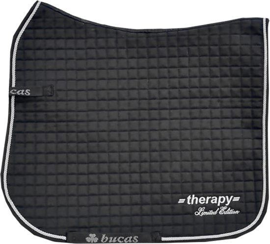 Bucas Zadeldek Therapy Limited Edition Zwart – dressuur Paard