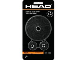 Head Xtreme Soft Tennis / Padel - Overgrip 10 + 2 Zwart