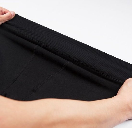 Wow Peach - Winter Fleece Legging - Warme Panty Legging - Casual - Fleece Legging - Zacht en Warm - One Size - Zwart van Wow Peach — afbeelding 4
