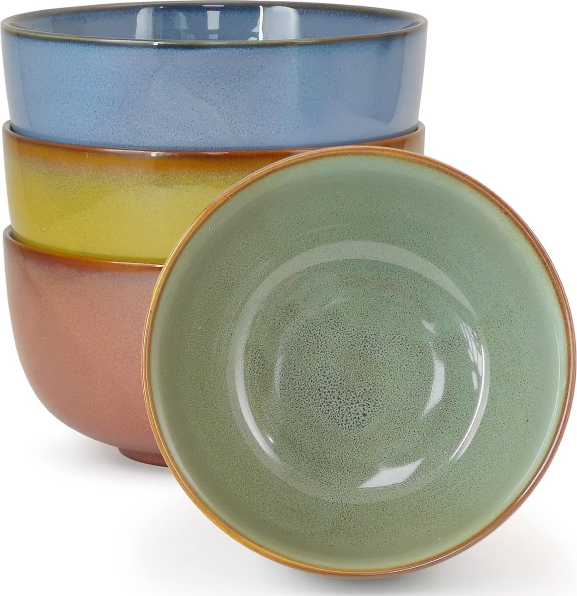Ensemble Bols 650ml Set De 6 Bleus - 650 Ml - Pour Salade, Soupe, Muesli - Vaisselle Design Pour Cuisine Et Brunch Bols En Céramique Ensemble Bols 650ml Set De 6 Bleus - 650 Ml - Pour Salade, Soupe, Muesli - Vaisselle Design Pour Cuisine Et Brunch Bols En Céramique