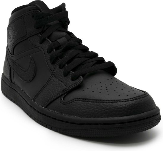Baskets Nike Air Jordan 1 Mid Noir - Streetwear - Adulte