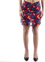 Mini Meerkleurige Rok Met Tommy-Print - Streetwear - Vrouwen