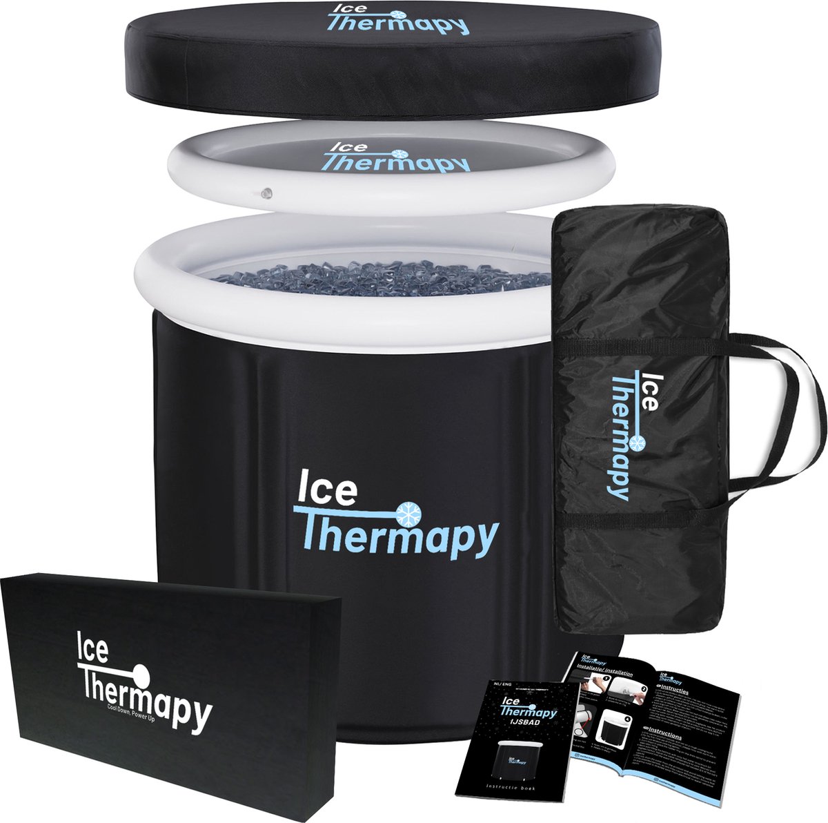 Ice Thermapy ijsbad 70cm – Ice Bath – Met isolerende beschermhoes ...