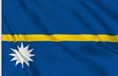 VlagDirect - Nauruaanse vlag - Nauru vlag - 90 x 150 cm
