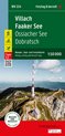 Wander-Rad-Freizeitkarte- Villach - Faaker See - Ossiacher See - Dobratsch