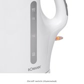 Bomann WK 5011 CB bouilloire 1,7 L 2000 W Blanc