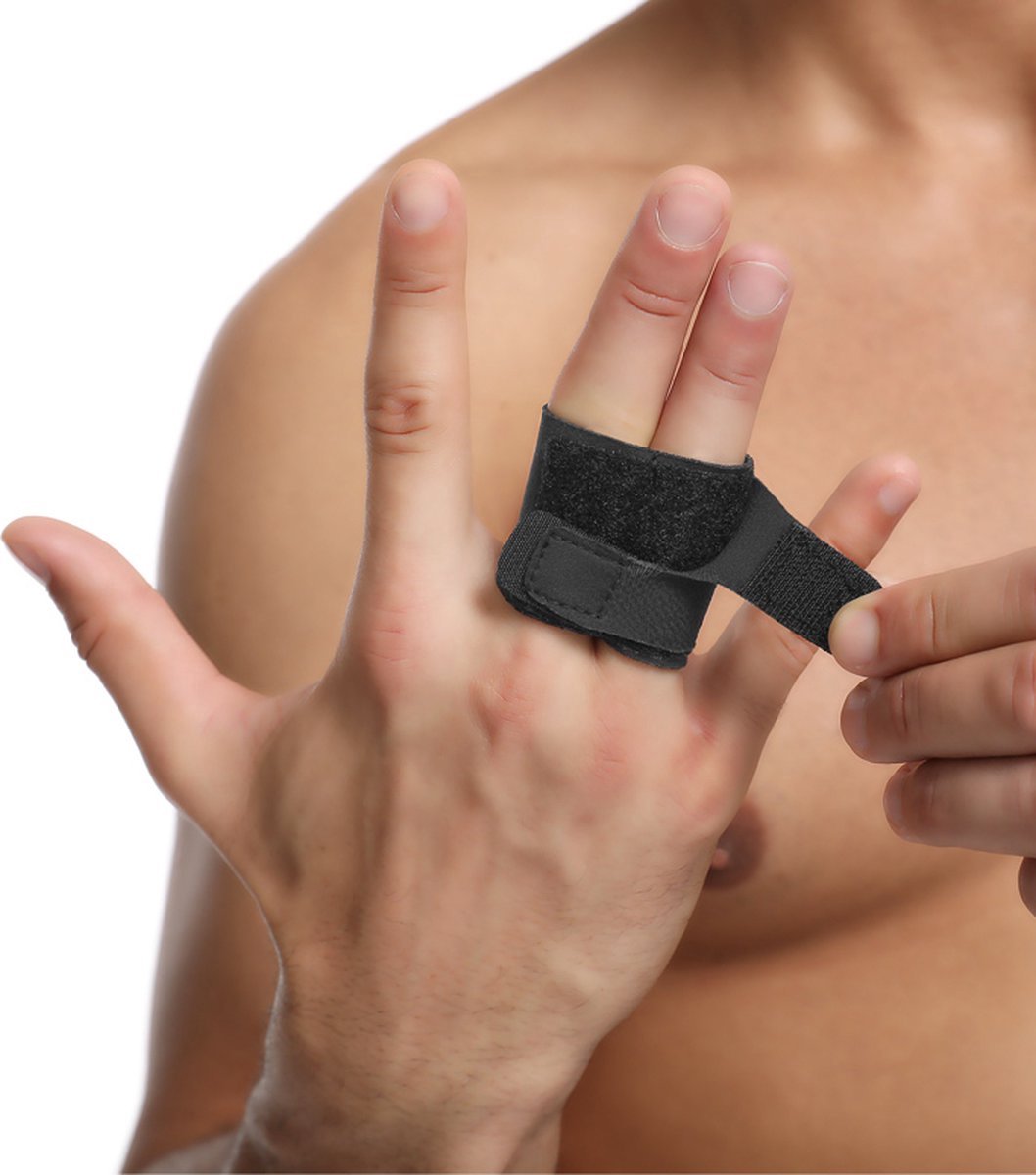 CHPN - Vingerbrace - Brace voor vinger - Brace - Handbrace - Vingerspalk - Pijnlijke vinger - Pijn aan vinger - Vinger verstevigen - Sportbrace