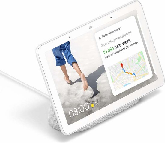 GOOGLE NEST - Enceinte intelligente avec écran Google Nest Hub (2e  génération) Galet