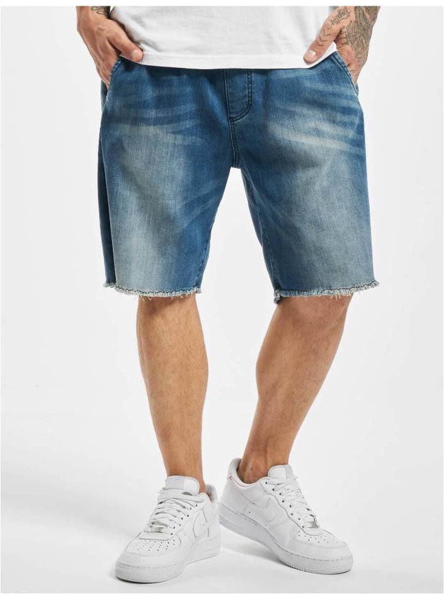 DEF - Jeanshorts Sleg Medium Denim Korte broek - Taille, 31 inch - Blauw
