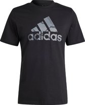 adidas Sportswear Camo Badge of Sport Graphic T-shirt - Heren - Zwart- M