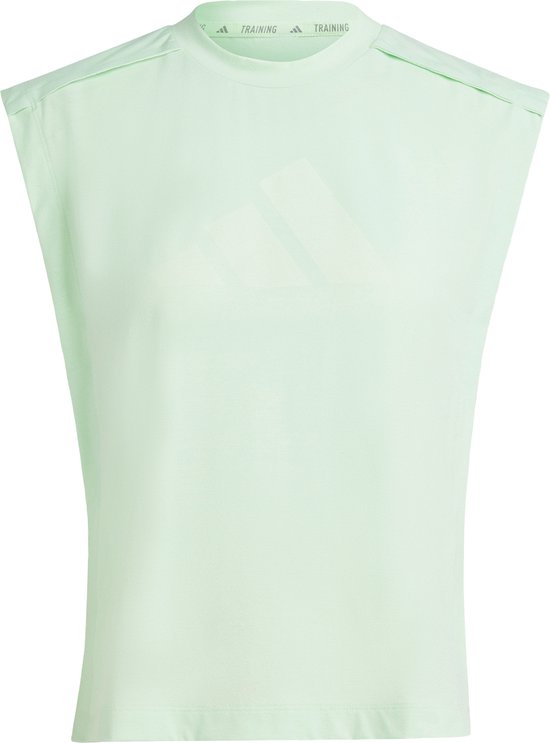 adidas Performance Power Performance Big Logo Tanktop - Dames - Groen- S