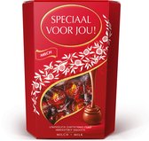 Lindt Chocolade Giftbox - Lindor Praline Chocoladebollen - "Speciaal voor jou!" - 500 gram - Valentijnsdag cadeau
