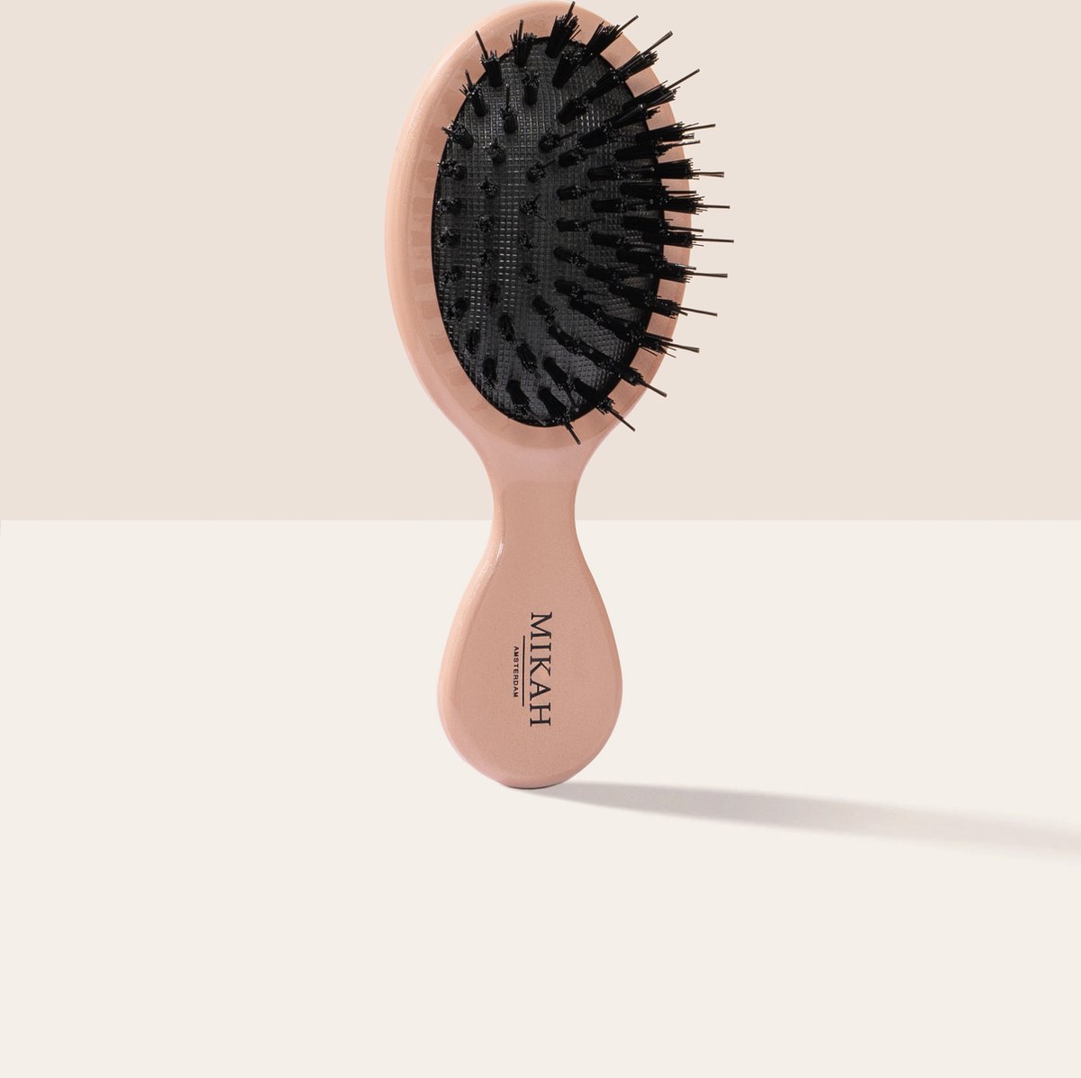 MIKAH - Mini Hairbrush Pink Edition