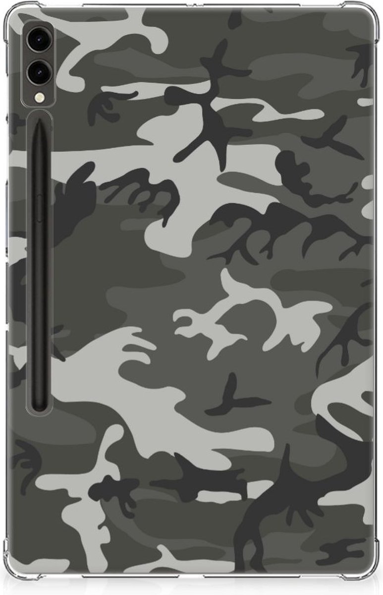 Back Cover voor Samsung Galaxy Tab S9 Plus Hippe Hoes Army Light