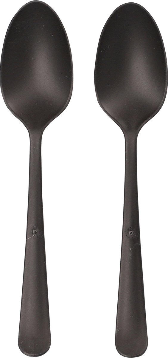 Lepel, reusable, dispenserdoos, PP, 190mm, zwart circulware (100 stuks)