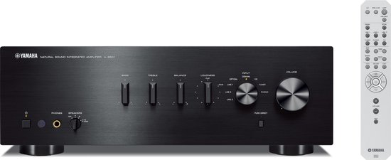 Yamaha AS-501 - Geïntegreerde versterker - Digitale ingangen - Variabele Loudness Control - ToP-ART ontwerp - Zwart