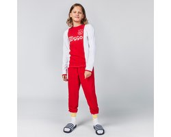 foto van Ajax Pyjama W/R/W Ziggo maat 152 - Ajax Voetbal - Ajax Slaapkamer - Ajax Amsterdam-