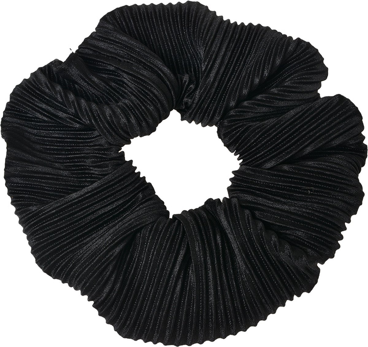 Clayre & Eef Haarelastiek Zwart Synthetisch