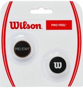 Amortisseur de vibrations / amortisseur de tennis Wilson Pro Feel - Zwart - Pro Staff