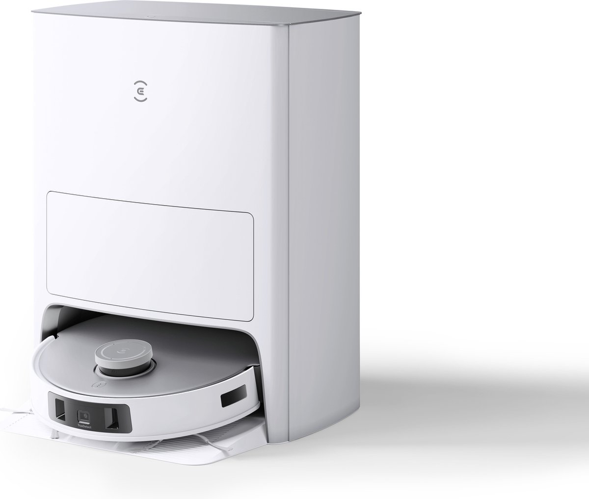 ECOVACS DEEBOT T20 OMNI 6000Pa stofzuigrobot, heet water mop wassen, automatische mop heffunctie en mop drogen, zelf leegmaken, roterende mop pads, 3D obstakel detectie, grote 4L watertank, Alexa/APP
