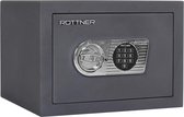 Rottner Coffre-fort anti-effraction David 40 EL |Serrure électronique |30x42x39cm|Certificat anti-effraction : Grade 1 selon EN 1143-1|