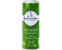 Keltisch zeezout met kruiden Bio Le Guérande 350 gram
