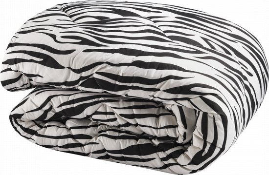 Dekbed bedrukt - 240x200cm - all season - zebra print