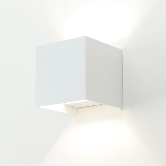 EGLO Barcarola-E Wandlamp Buiten en Binnen - LED - 10,5 cm - Wit | bol