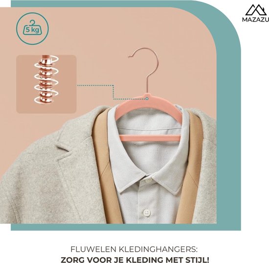 Atmosphera Kinder kledinghangers set - Grijs, 6 stuks | Kleding & Kledingkast Opslag