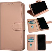 Casemania Hoesje Geschikt voor iPhone 11 Baby Roze - Portemonnee Book Case - Kaarthouder & Magneetlipje
