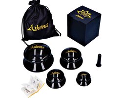 Athena - Hoogwaardige Cellulite Cups voor Gezicht, Armen en Benen - Cellulite Massage Apparaat - Cellulitis Massage Cupping Cups - Massage Roller - Vacuüm Silicone Cupping set - Inclusief Luxe opberg zak