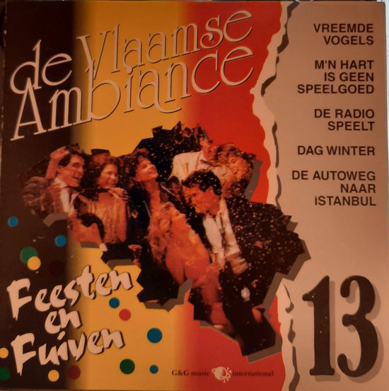 De Vlaamse Ambiance 13 - De Mooiste Vlaamse Liedjes - Cd Album - Bobby Prins, Rosita, Jack Jersey, Will Ferdy, Henk van Montfoort, Anja, Claire
