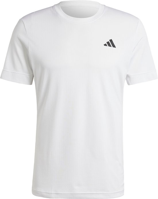 T-shirt adidas Performance Tennis FreeLift - Homme - Wit- L
