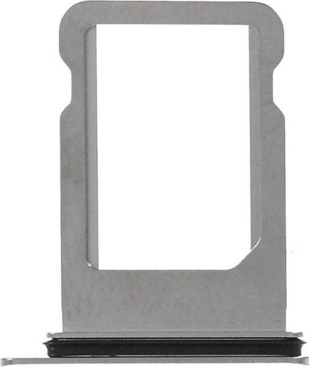 iPhone 14 (Plus) Simkaart houder Zilver