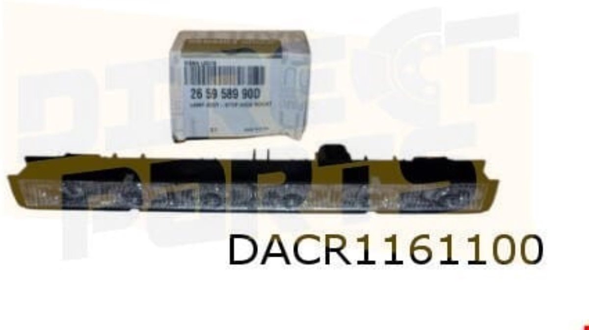Dacia Duster (1/18-) 3e remlicht Origineel! 265958990D