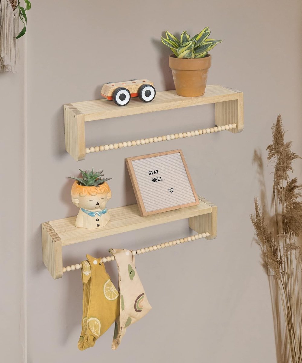 Drijvend 30 cm hoek muurplank, muur hoek rack