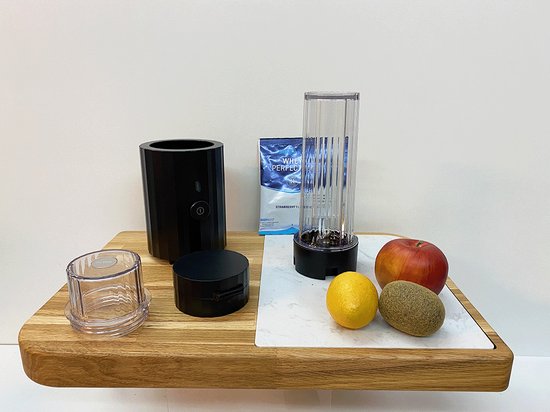 Alessi Plissé-Personal-Blender-Zwart van Alessi — afbeelding 4