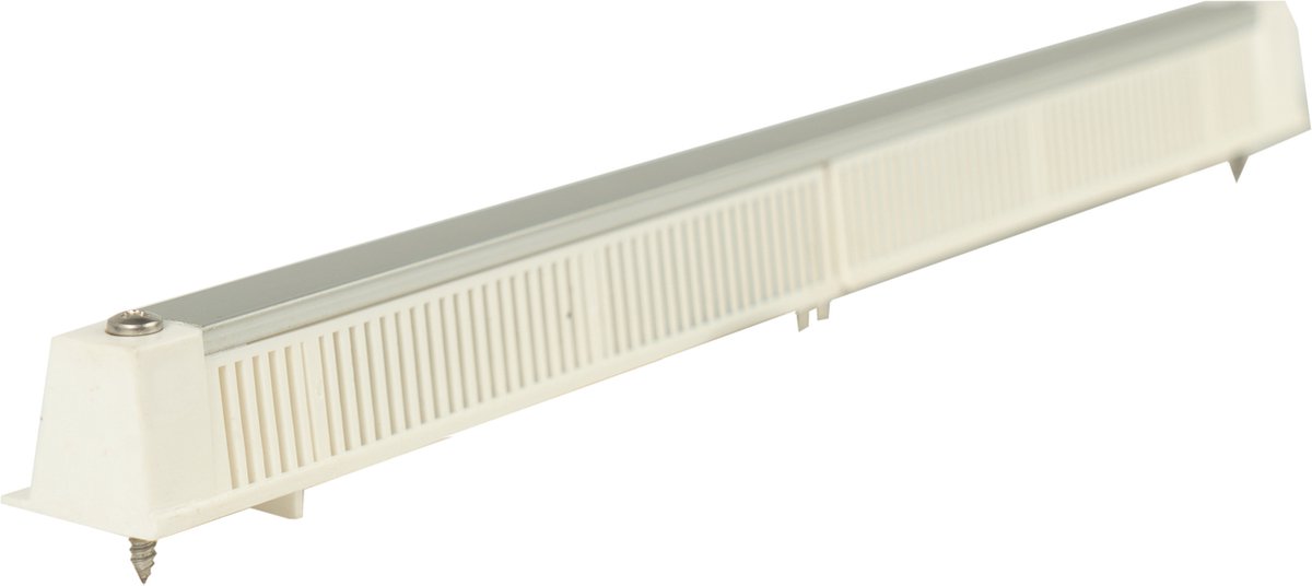 Airace aluminium wit buitenrooster - Regeninslagvrij buitenrooster - Type GS-294-AWO