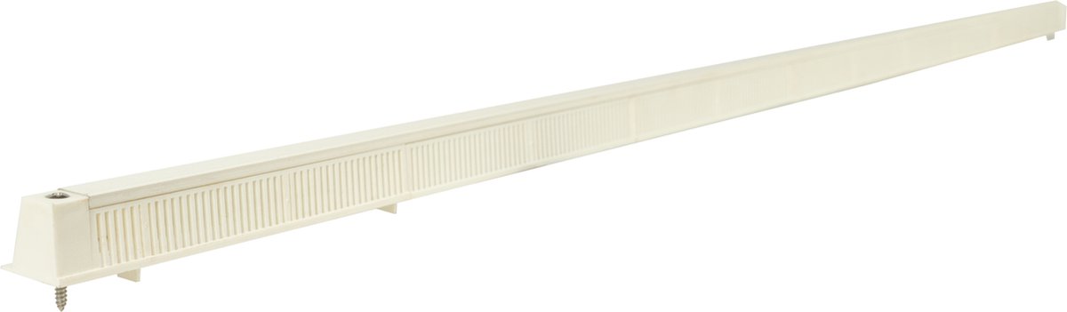 Airace aluminium wit buitenrooster - Regeninslagvrij buitenrooster - Type GS-880-W