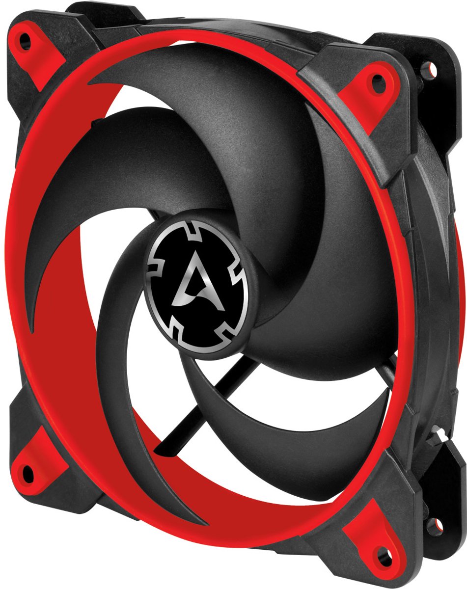 ARCTIC BioniX P120 Computer behuizing Koeler 12 cm Zwart, Rood