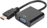 HDMI to VGA Adapter Digitus DA-70461 Black