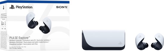 Sony PlayStation Pulse Explore - Draadloze Oordopjes - Wit