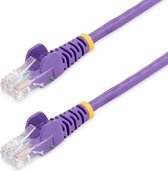 StarTech Cat5e Ethernet netwerkkabel met snagless RJ45 connectors - UTP kabel 10m paars