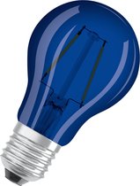 OSRAM 4058075434004 LED-lamp E27 Peer 2.5 W = 15 W Blauw (Ø x l) 60 mm x 105 mm 1 stuk(s)